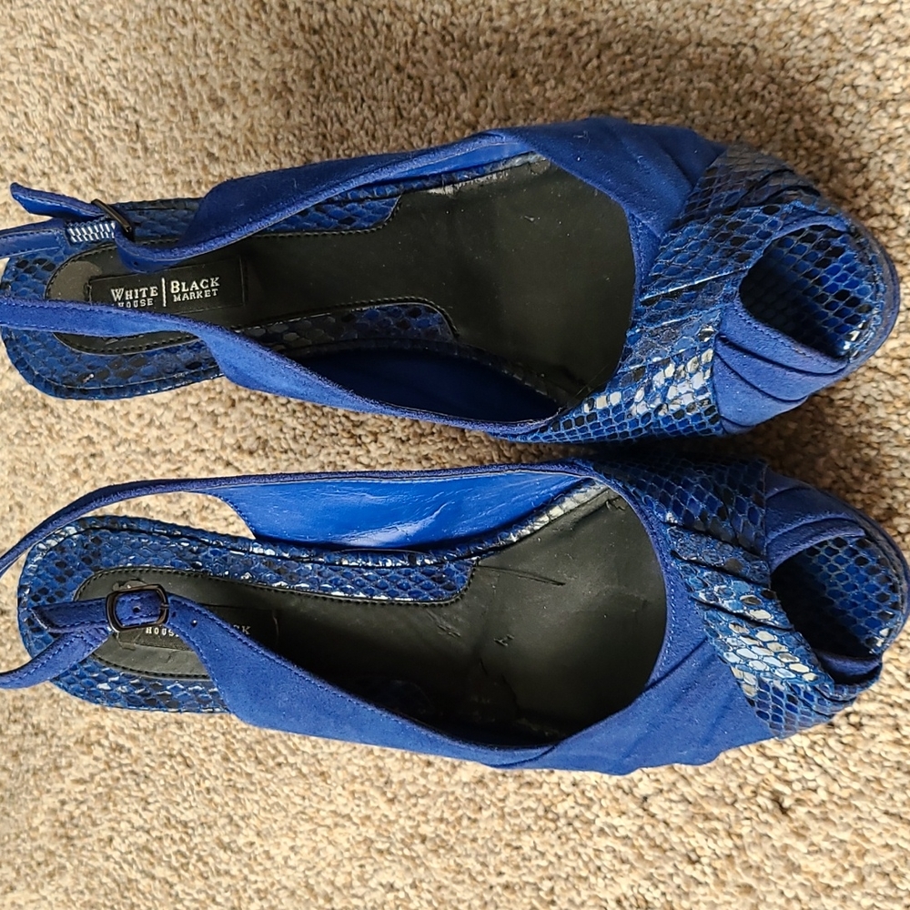 White House Black Market size 9 slingbacks